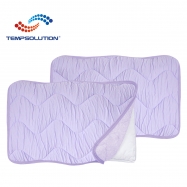 天丝皱布+棉毛圈绗缝枕垫